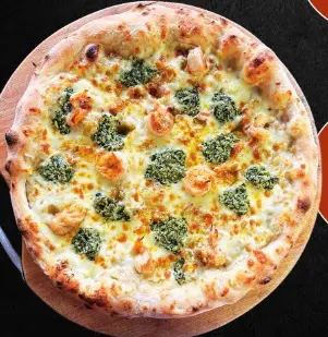 Galley Pizza Shrimp Twist (Neopolitan Style Flavors)